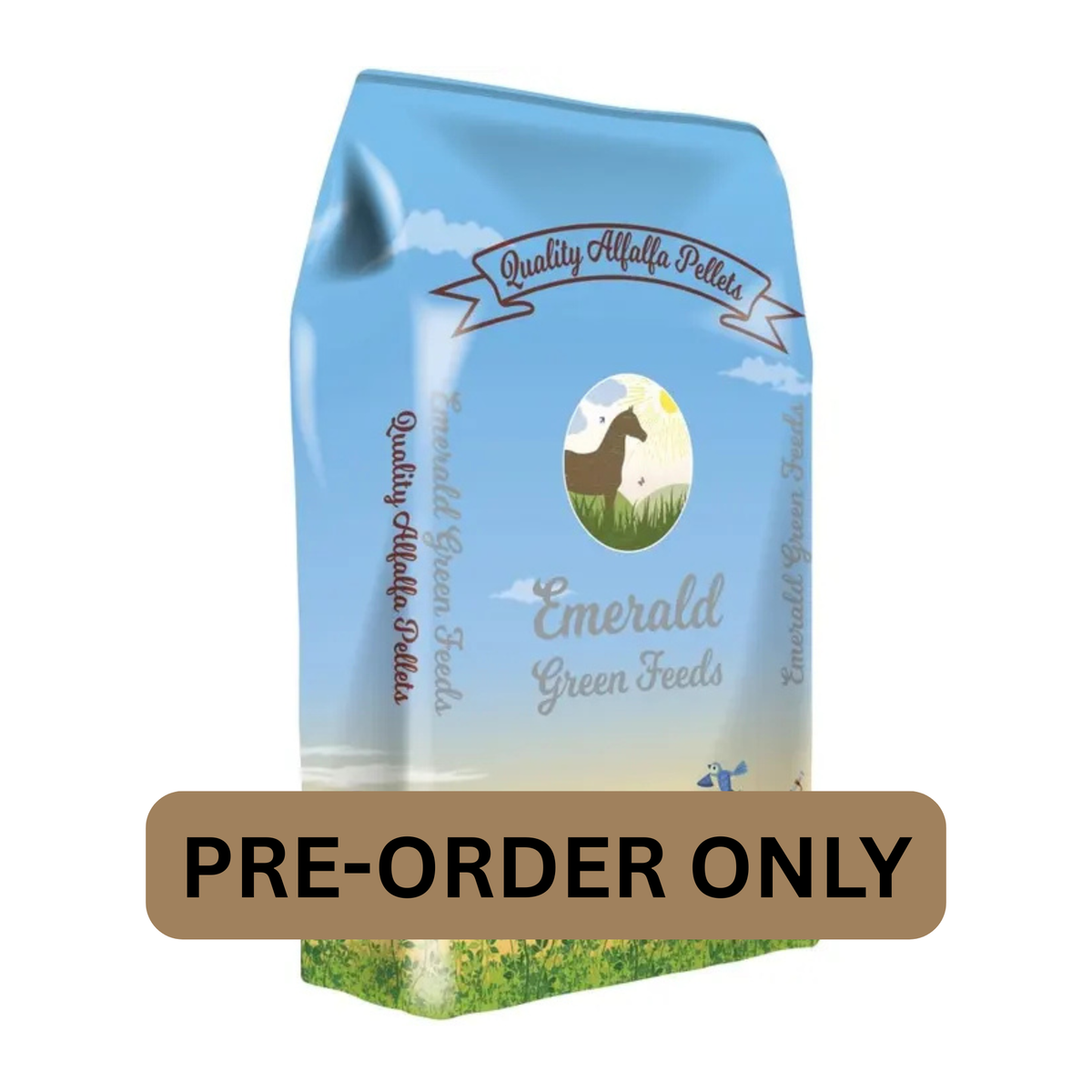 Emerald Green Alfalfa Pellets