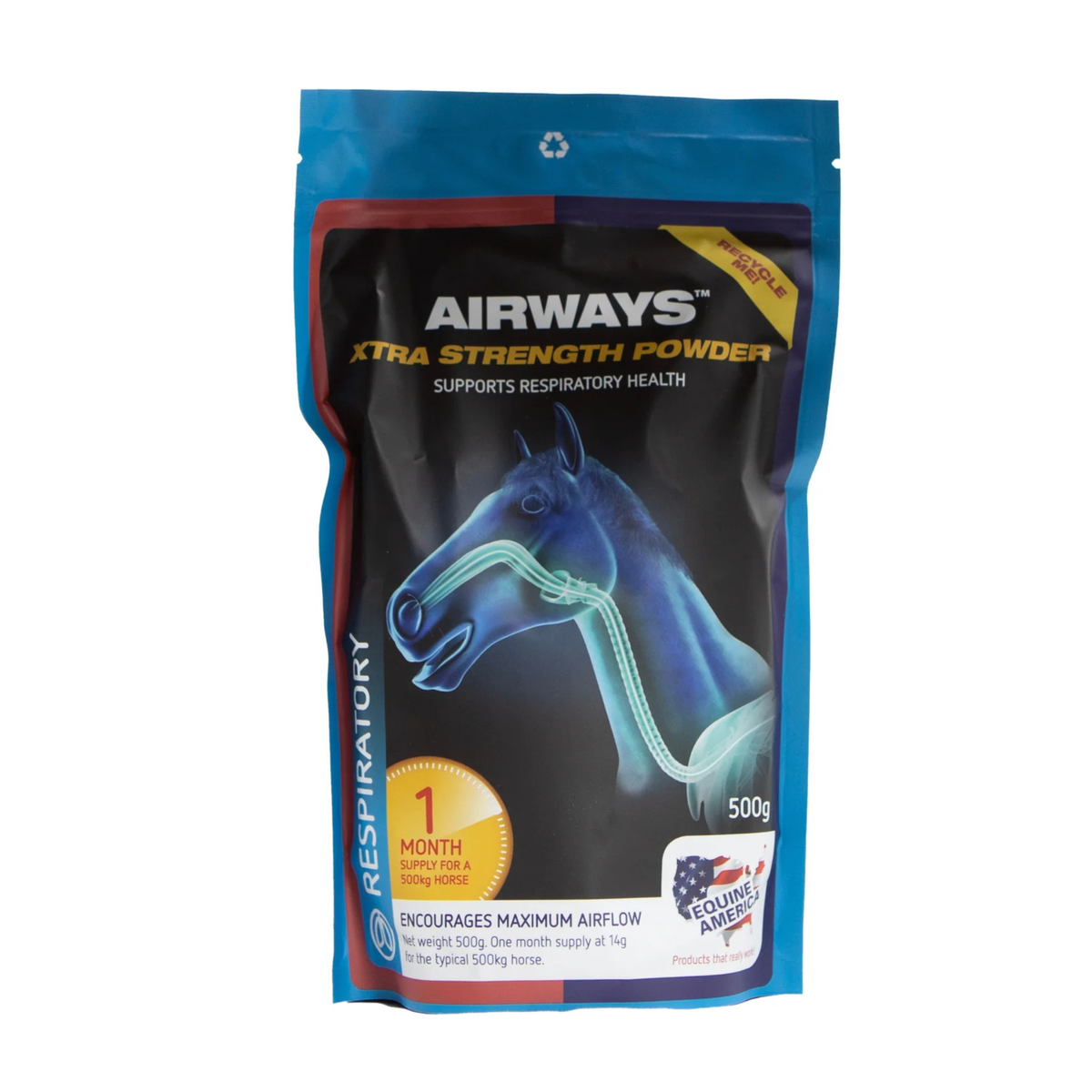 Equine America Airways Xtra Strength Powder