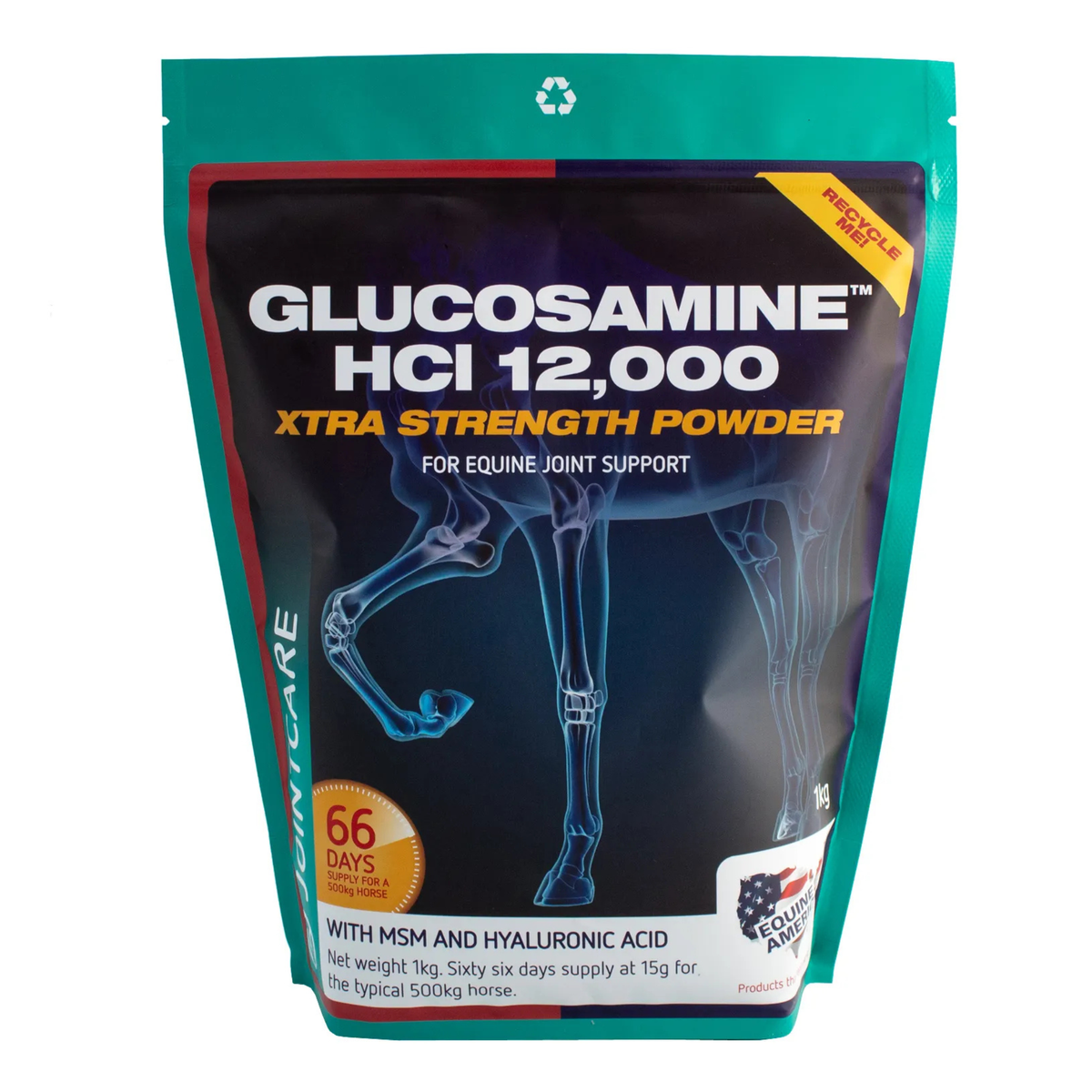 Equine America Glucosamine HCI 12,000 Xtra Strength Powder