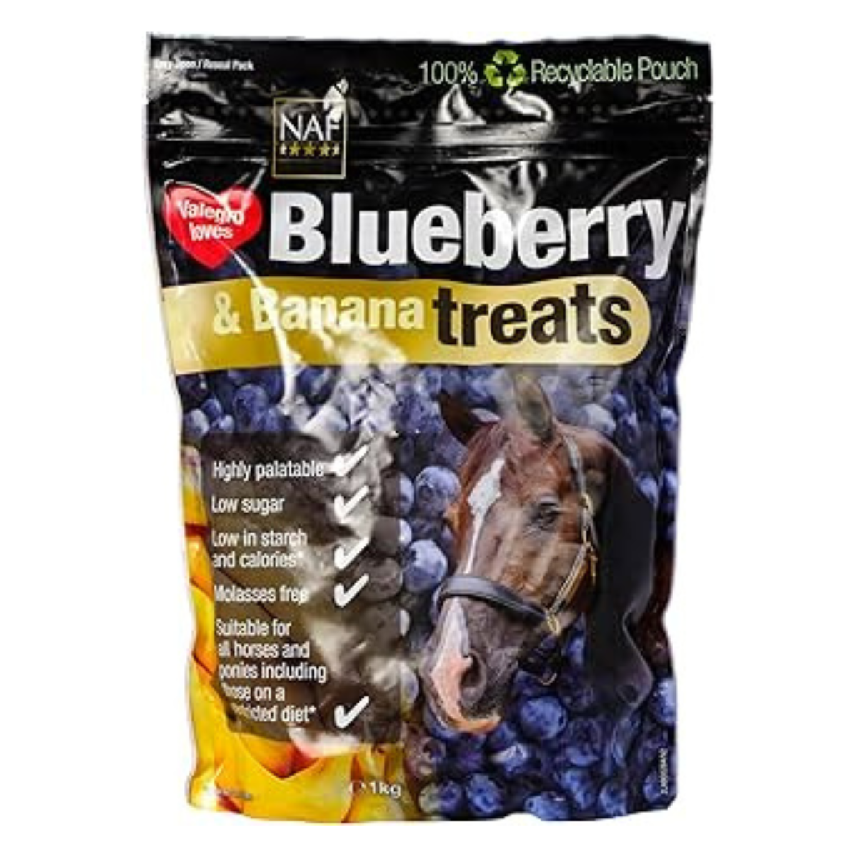 NAF Blueberry & Banana Treats