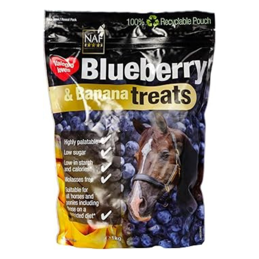 NAF Blueberry & Banana Treats